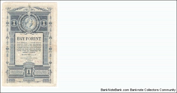 Banknote from Austria year 1882