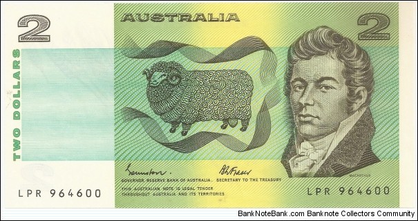 2 Australian Dollars Banknote