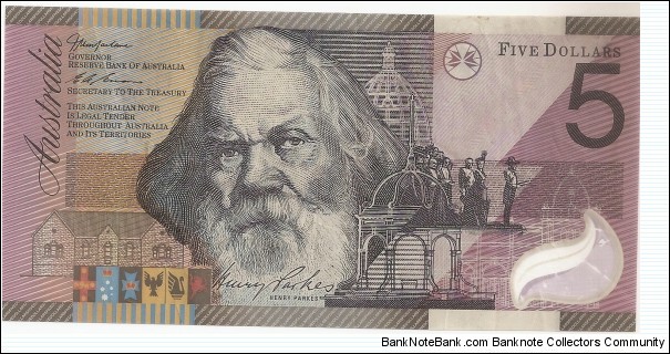 Centenary of Federation
5 Australian Dollars Banknote