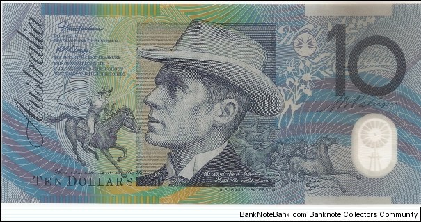 10 Australian Dollars Banknote