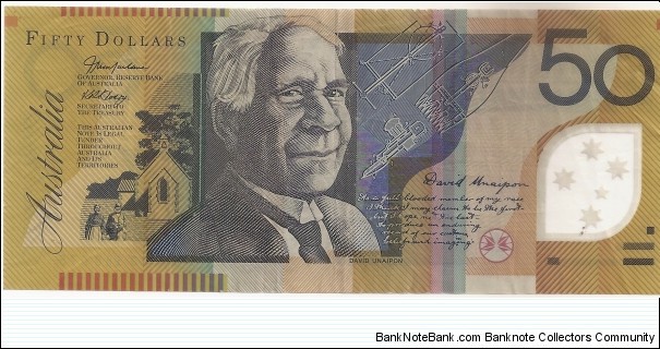 50 Australian Dollars Banknote