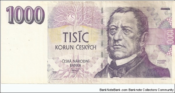 1000 Czech Korun Banknote