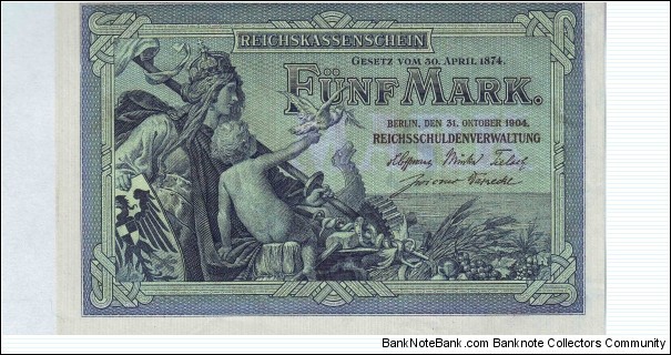  5 Marks Banknote