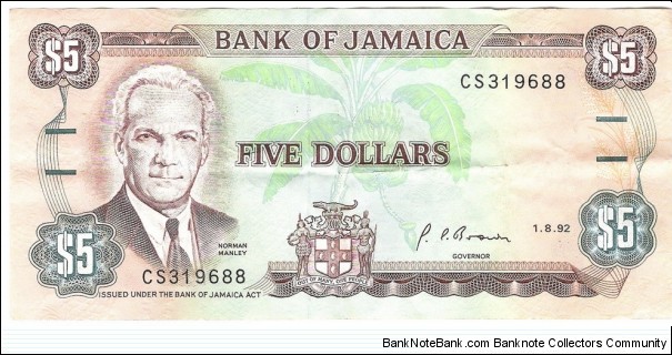 5 Dollars Banknote