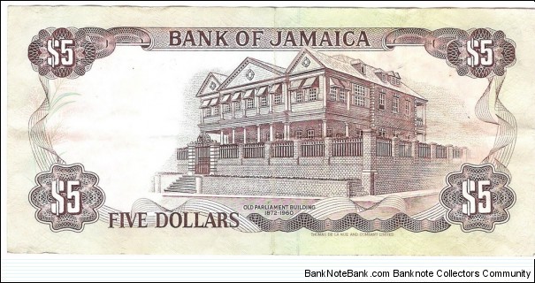 Banknote from Jamaica year 1992