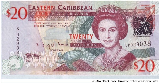  20 Dollars Banknote