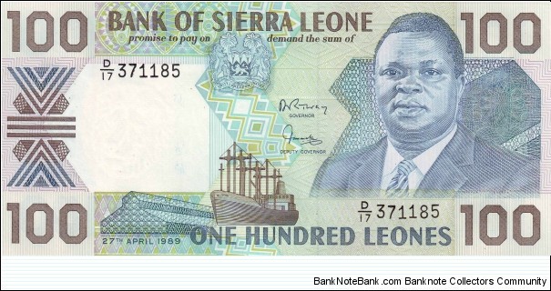  100 Leones Banknote