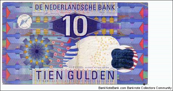 10 Gulden__pk# 99__01.07.1997 Banknote