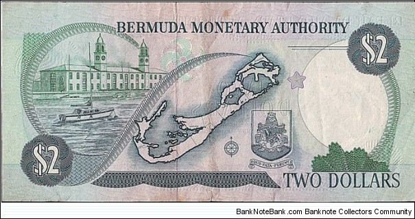 Banknote from Bermuda year 1988