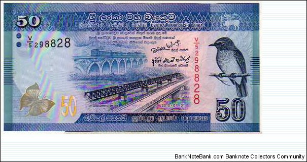 50 Rupees __pk# New__(2011) Banknote