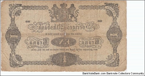 Banknote from Sweden year 1919