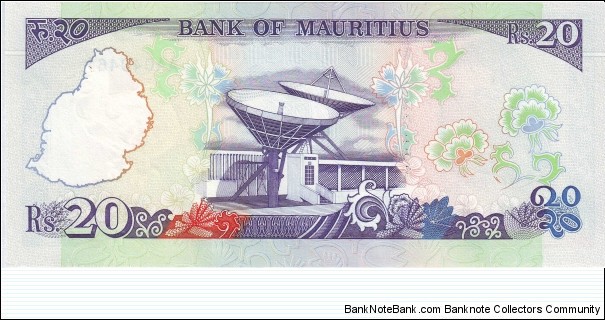 Banknote from Mauritius year 1991