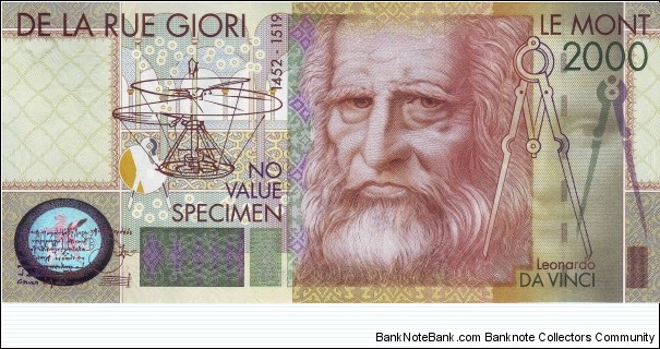  Test note Banknote