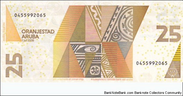 Banknote from Aruba year 2008
