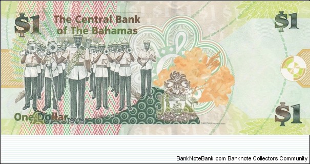 Banknote from Bahamas year 2008