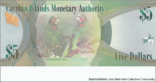 Banknote from Cayman Islands year 2010