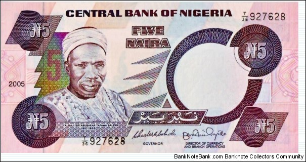 5 Naira Banknote