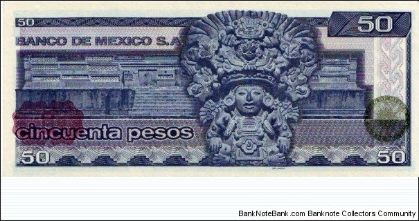 Banknote from Mexico year 1981