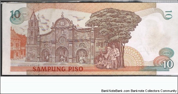 Banknote from Philippines year 1986