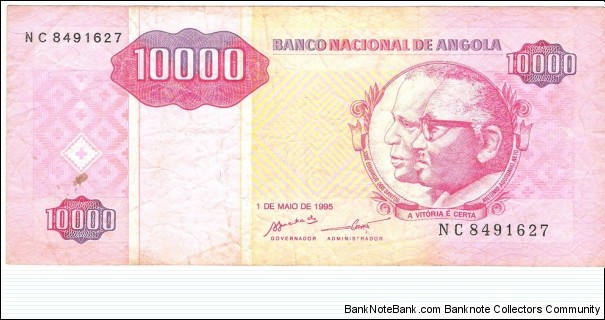 10.000 Kwanzas Banknote