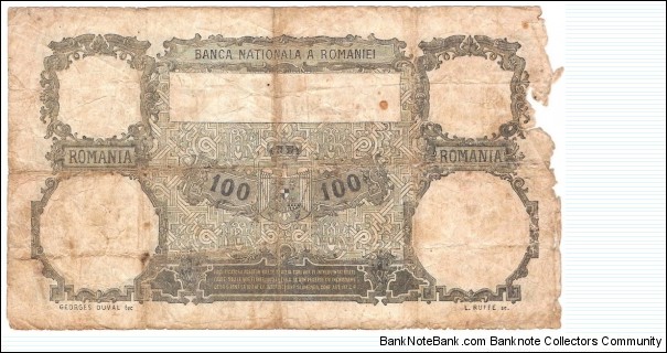 Banknote from Romania year 1931
