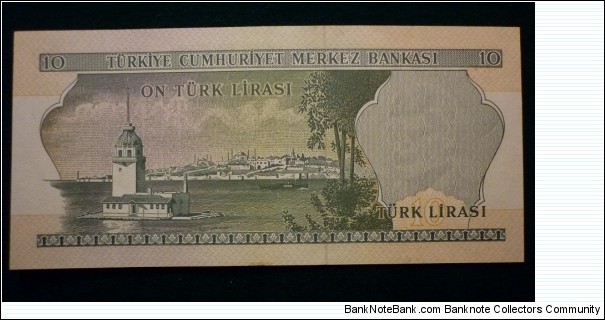 Banknote from Turkey year 1966