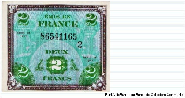 2 Francs Banknote