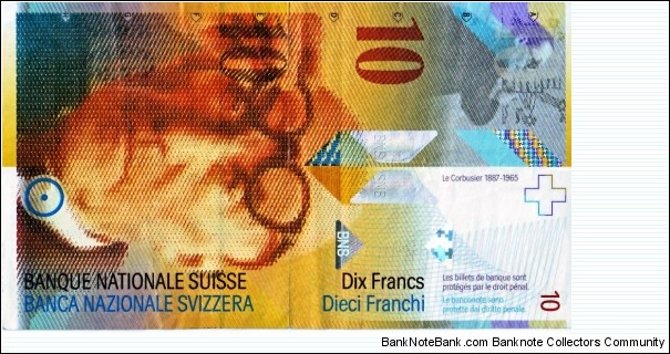 Banknote from Switzerland year 2000