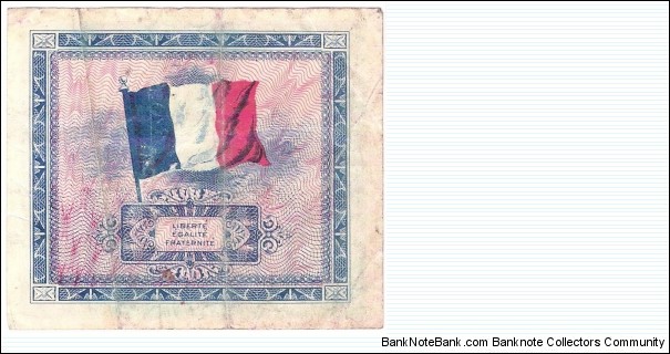 Banknote from France year 1944