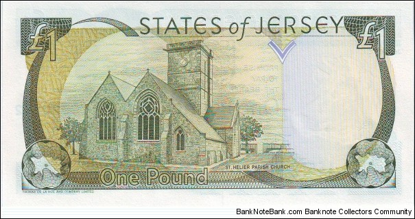 Banknote from Jersey year 2000