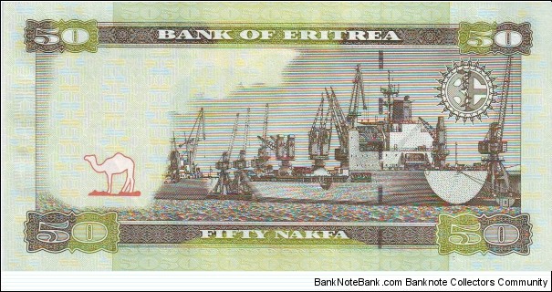 Banknote from Eritrea year 2011