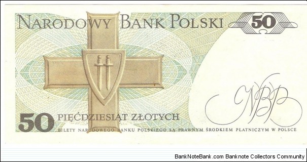 Banknote from Poland year 1982