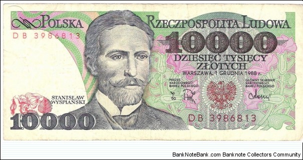 10.000 Zloty  Banknote