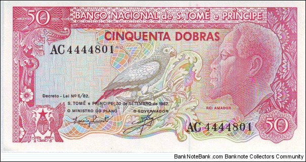  50 Dobras  Banknote