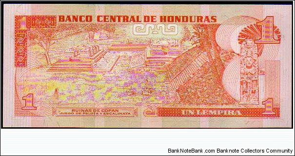 Banknote from Honduras year 1996