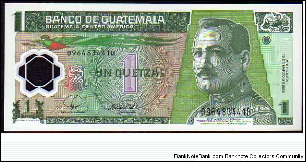 1 Quetzal__pk# 115__12.03.2008__Polymer Banknote