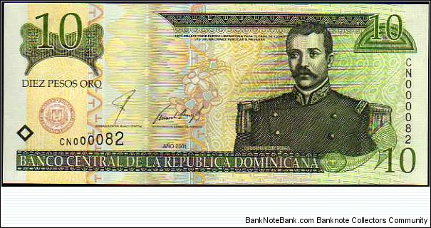 10 Pesos Oro__pk# 168 a Banknote