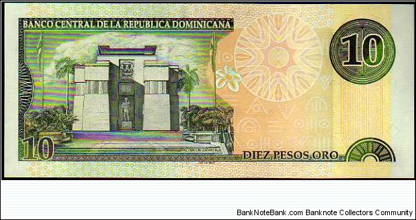 Banknote from Dominican Republic year 2001