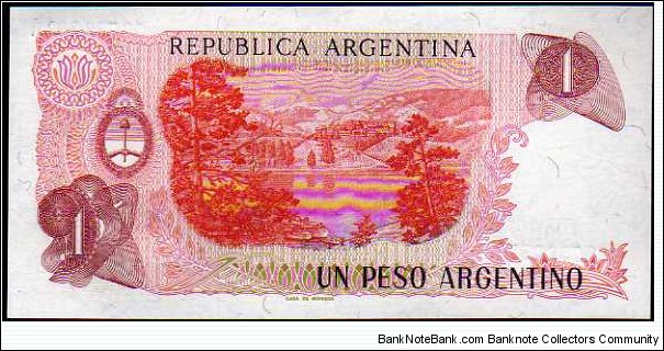 Banknote from Argentina year 1983