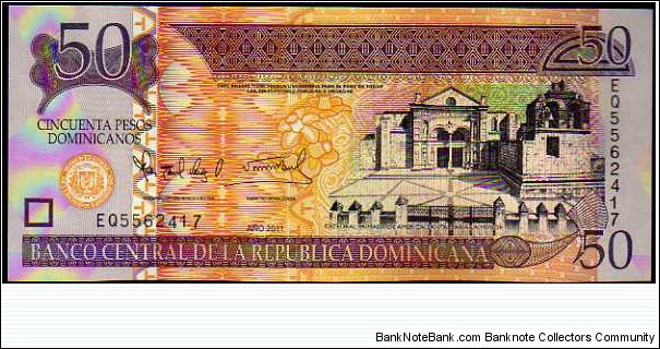 50 Pesos Dominicanos__pk# New Banknote