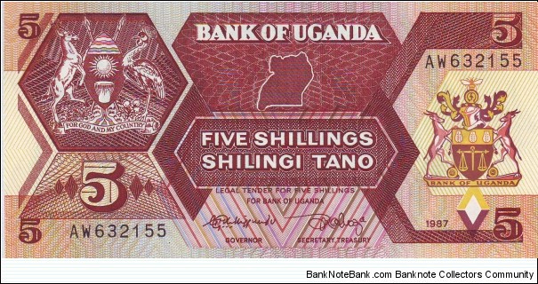  5 Shillings Banknote