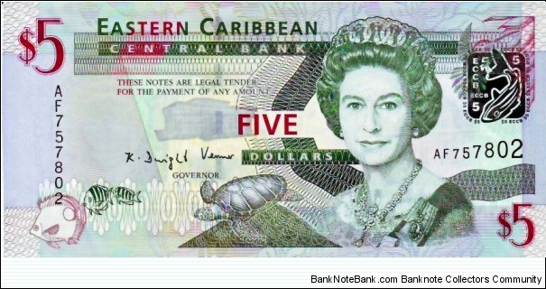 5 Dollars Banknote