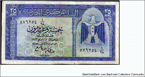 25 Piastres__pk# 35 a Banknote