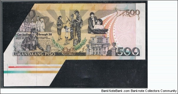 Banknote from Philippines year 2005