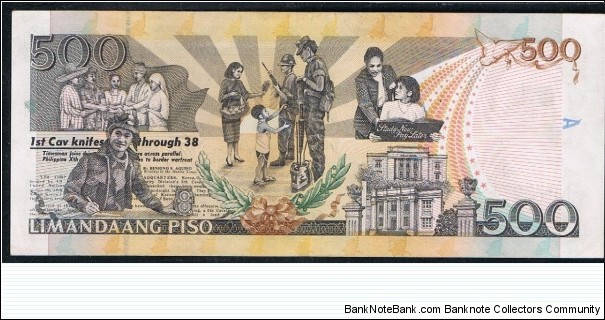 Banknote from Philippines year 2008