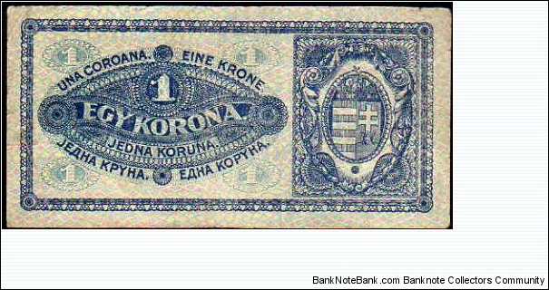 Banknote from Hungary year 1920