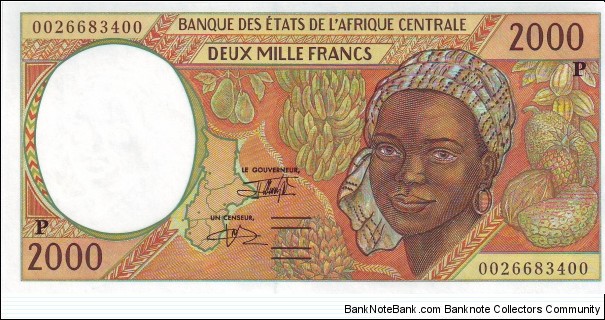  2000 Francs Banknote