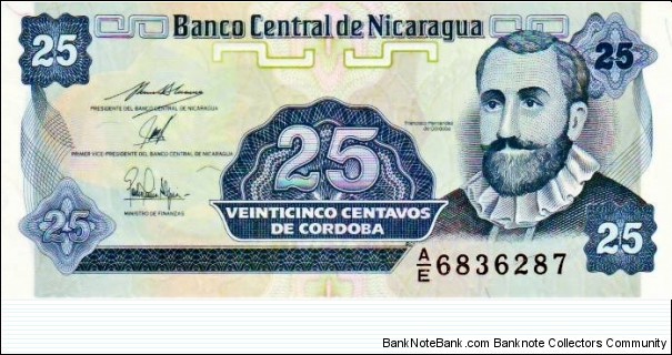 25 Centavos Banknote