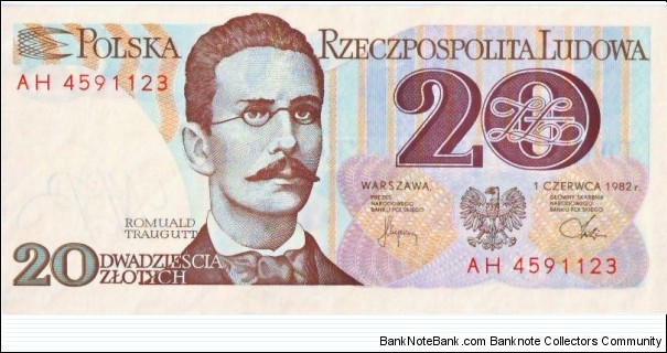 20 Zlotych Banknote