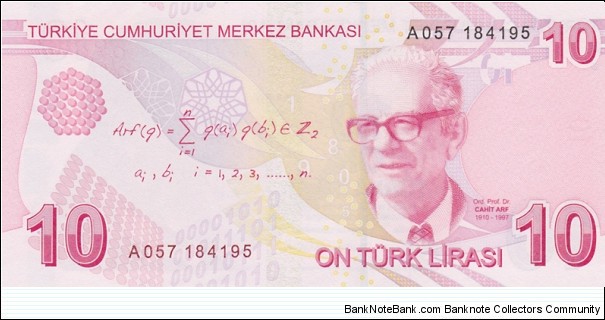 Banknote from Turkey year 2009